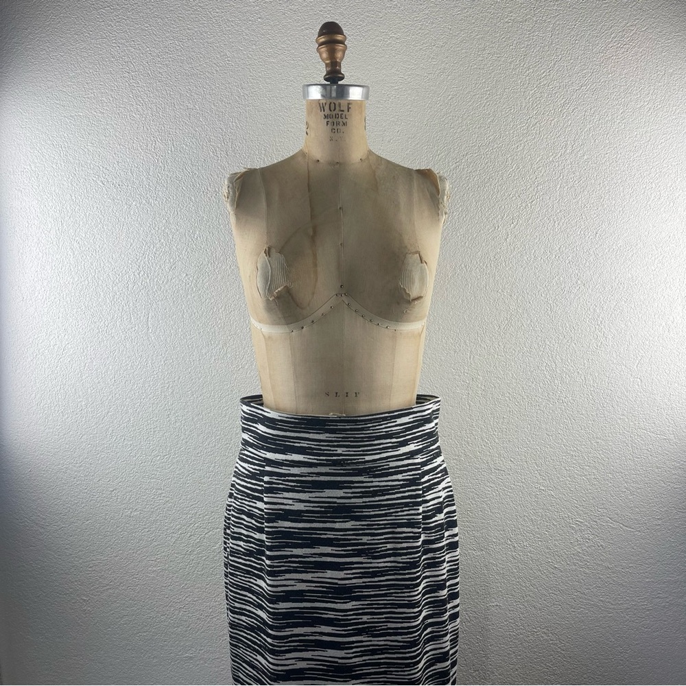 Antonio Melani l 8 Pinup Stretch Knit Career High Waist Slim Wiggle Pencil Skirt